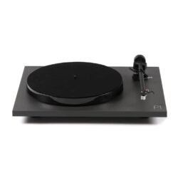 Rega Planar 1, platespiller <br> Carbon pickup, RB110 arm, matt svart